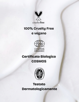 Crema corpo baby bio Bubbly Bear – certificata Cruelty Free, COSMOS Organic Ecocert e testata dermatologicamente